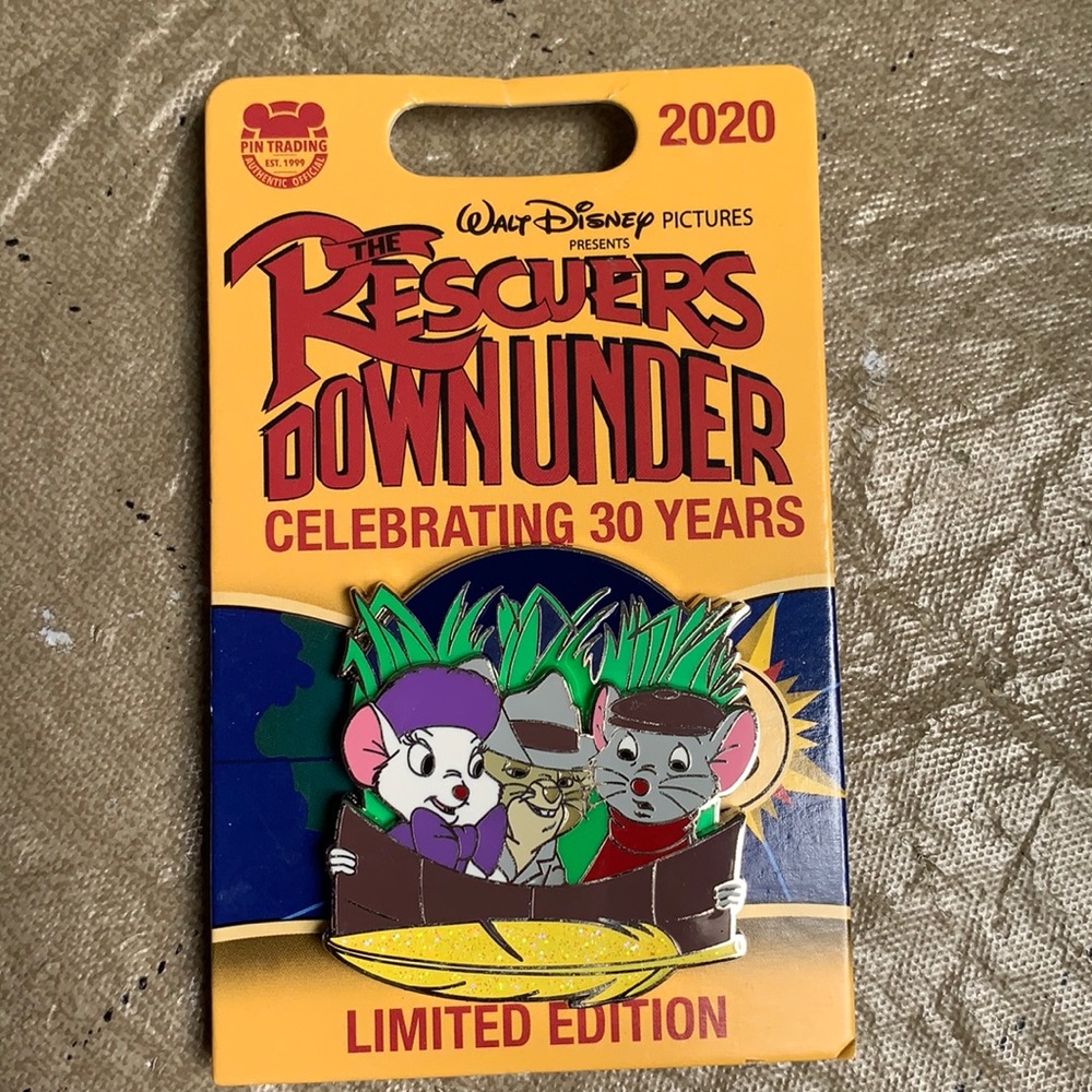 Disney The Rescuers Down Under Ms Bianca &Bernard